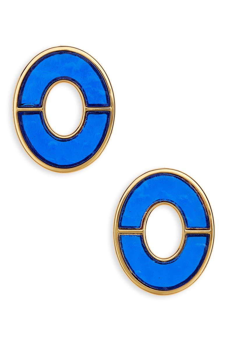 Blue City Earrings, Main, color, BLUE