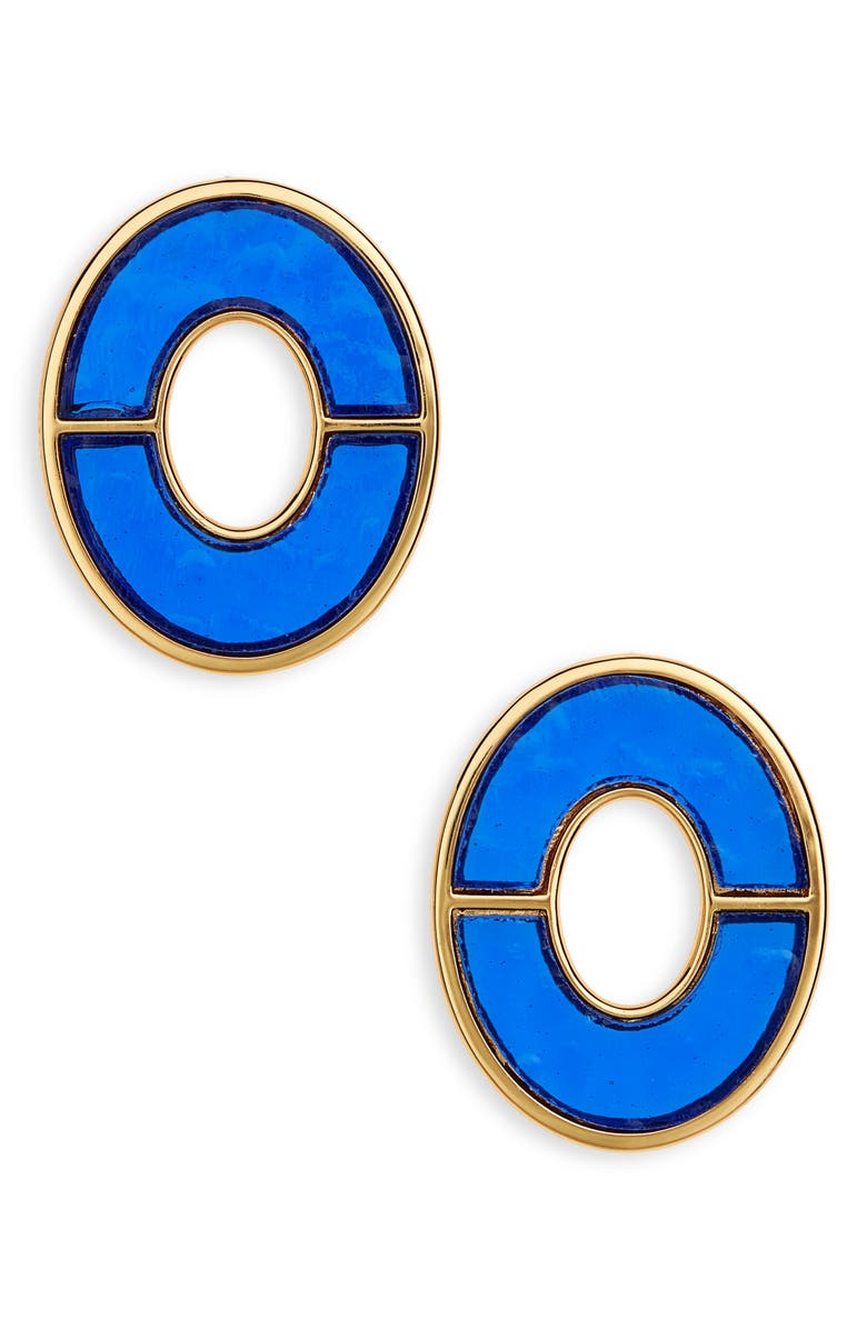 Lizzie Fortunato Blue City Earrings, Main, color, 