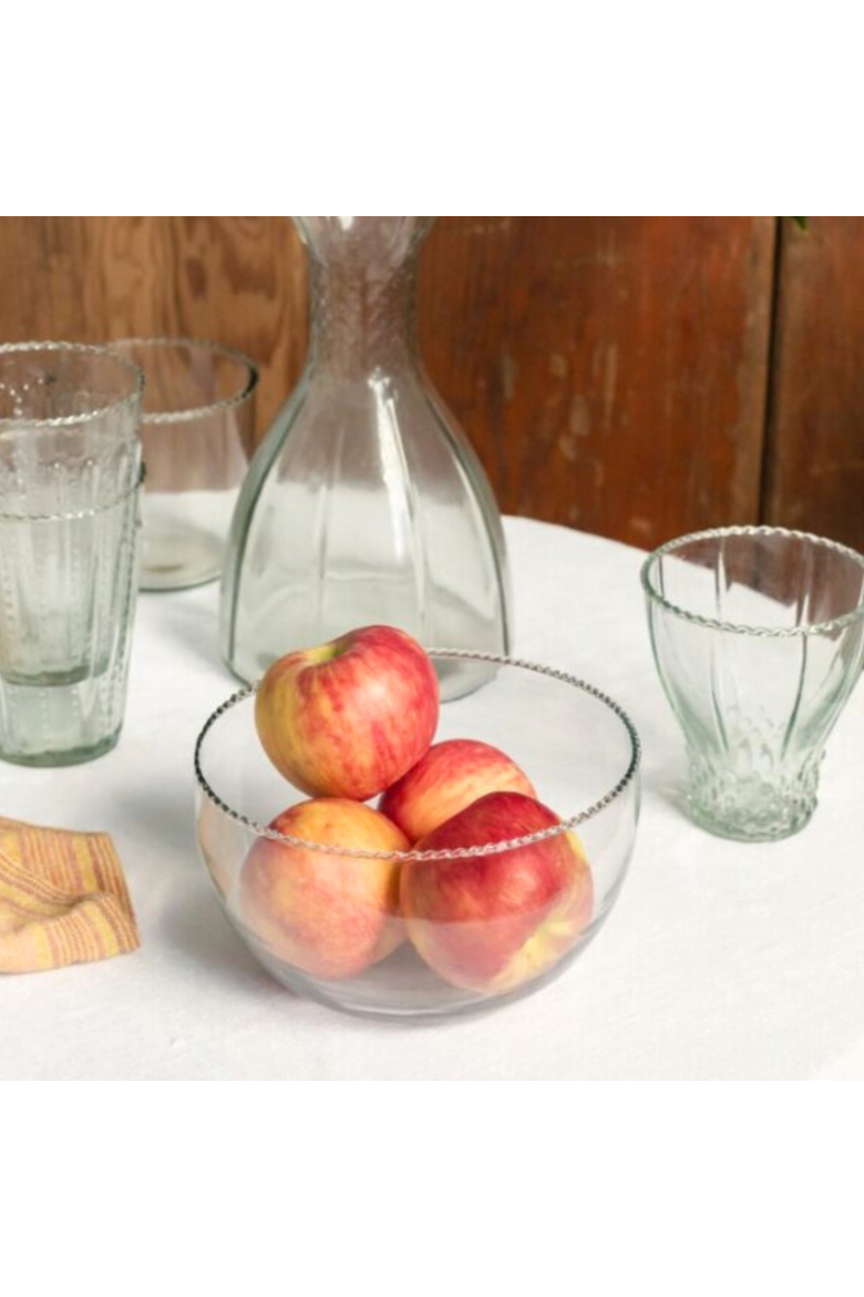 Ruffle Glass Bowl, Alternate, color, Small