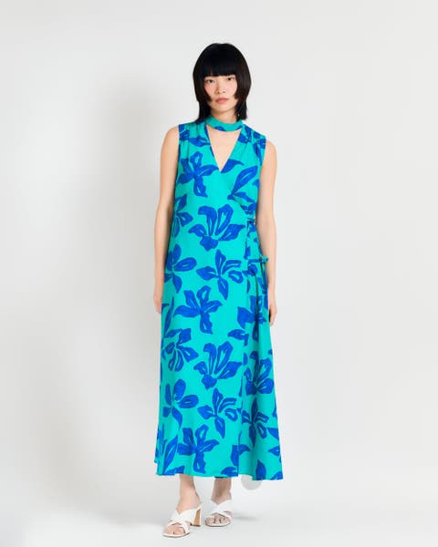 "Tropical Bliss" Maxi Vacation Dress