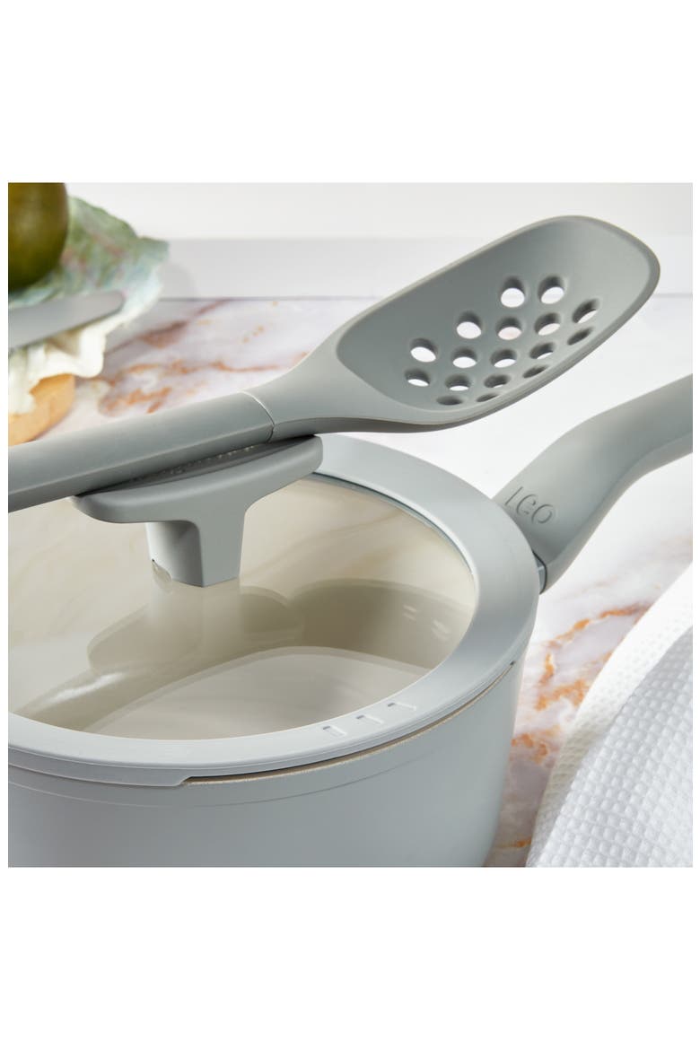 Leo Balance 2-Quart Sauce Pan, Alternate, color, MOON MIST