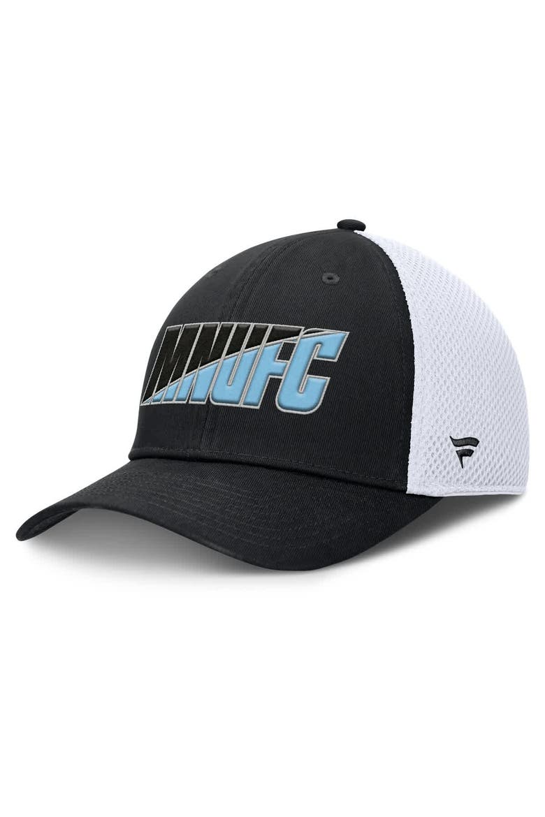 Men's Fanatics Black Minnesota United FC Rocket Flex Hat, Main, color, Black