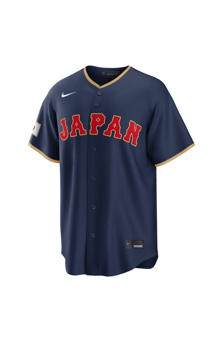 Nike Men's Nike Munetaka Murakami Navy Japan Baseball 2026 World Baseball Classic Road Stadium Jersey, Alternate, color, Navy