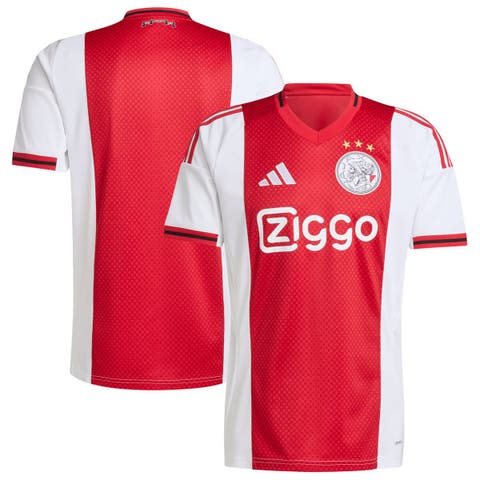 Men's adidas  White Ajax 2025/26 Home Replica Jersey