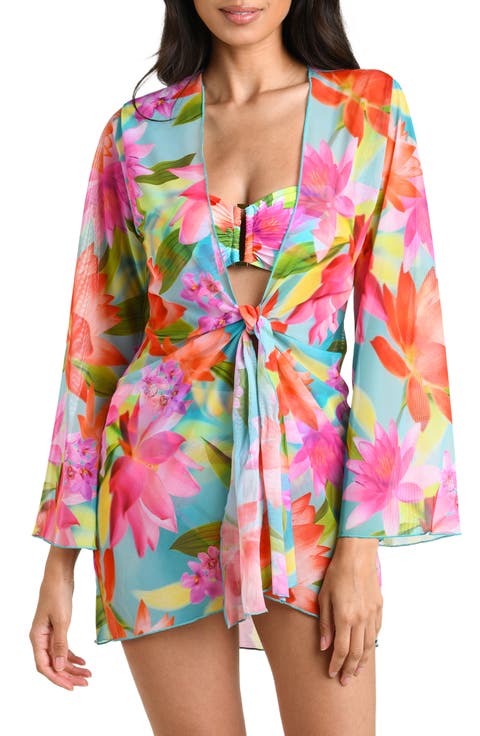 Sunset Botanica Mini Cover-Up