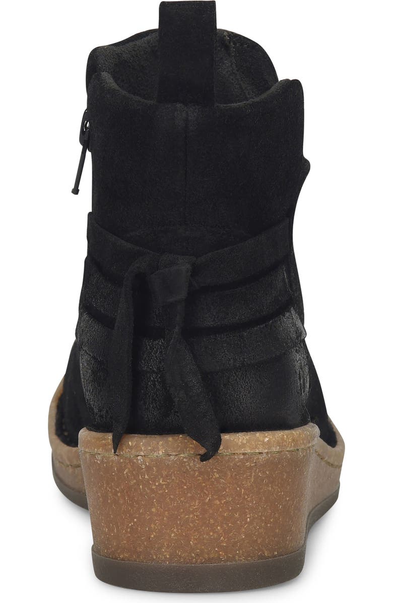 Børn Varas Wedge Boot, Alternate, color, Black Distressed