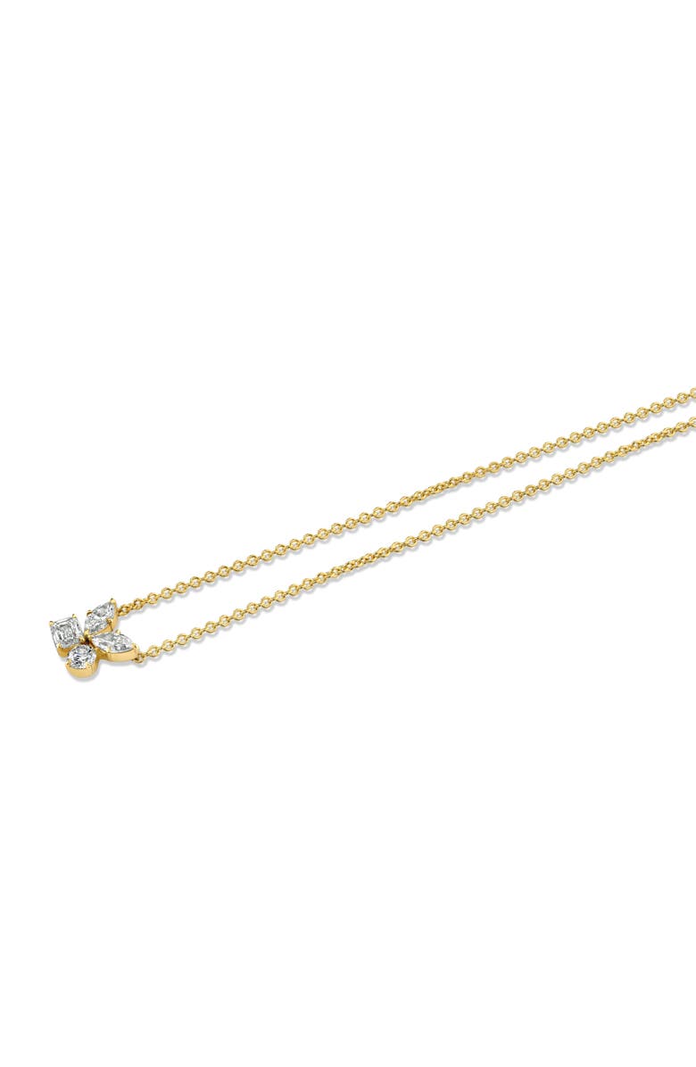 Michael M Montage Cluster Necklace, Alternate, color, Yellow Gold