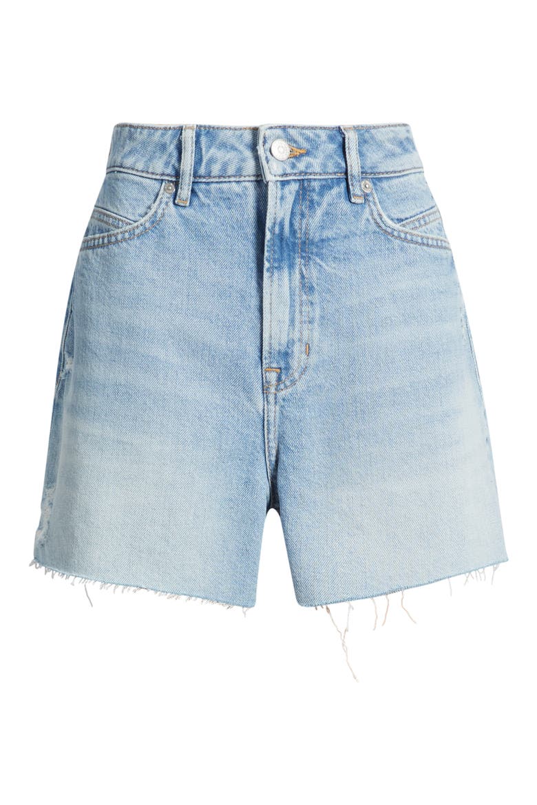 Denim Shorts, Alternate, color, LIGHT BLUE