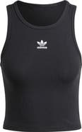 adidas Originals Essentials Lifestyle Rib Crop Tank Top