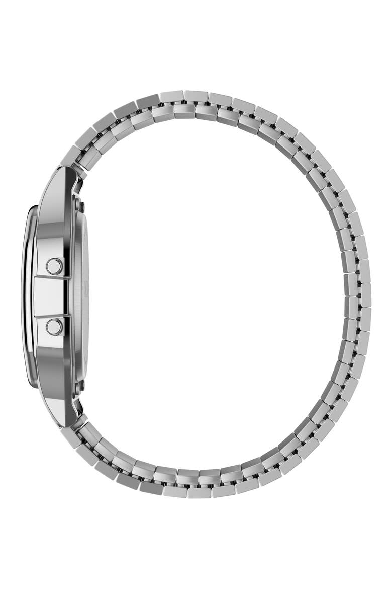 T80 Digital Chronograph Bracelet Watch, Alternate, color, STAINLESS STEEL