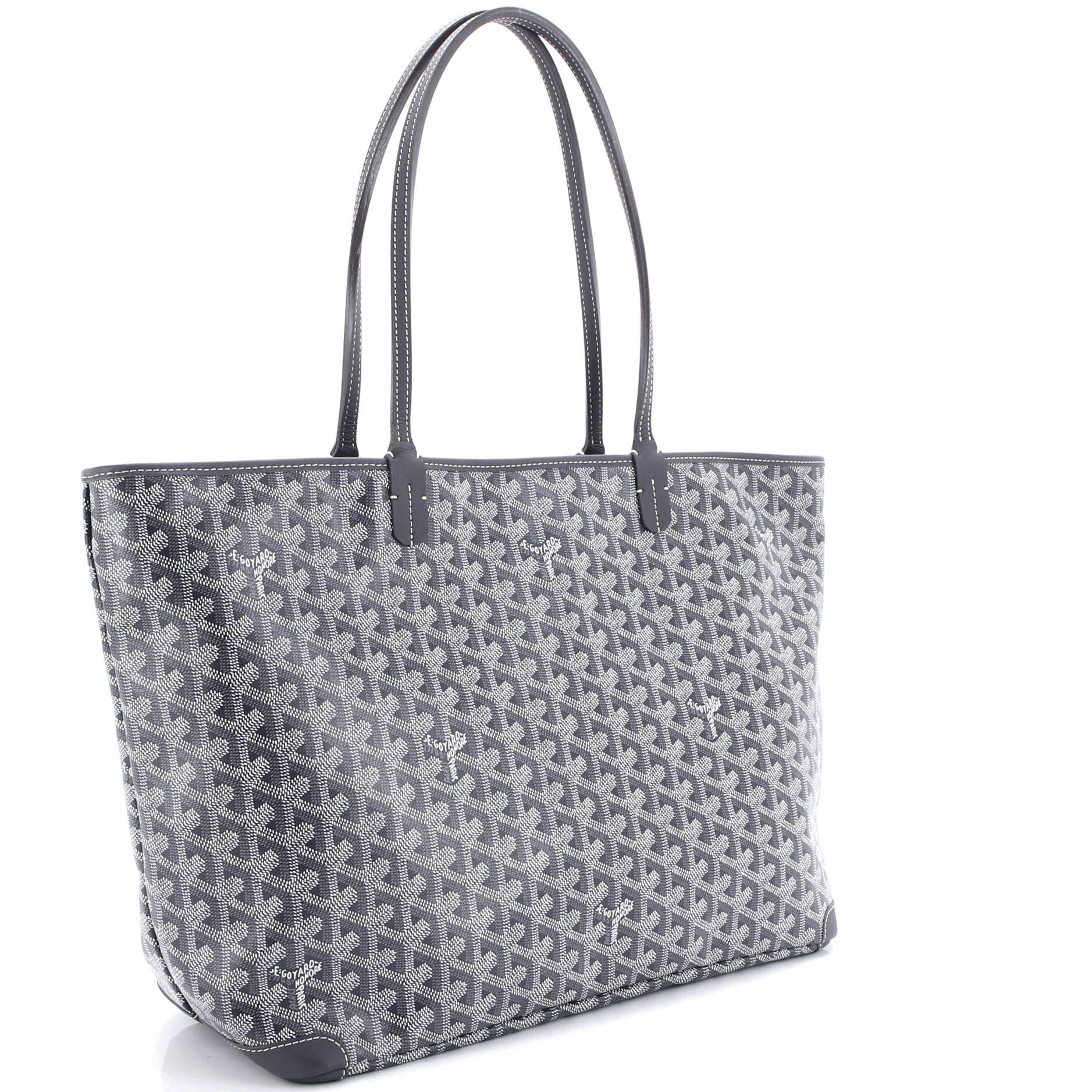Pre-Owned Goyard Artois Tote Coated Canvas MM, Alternate, color, 
