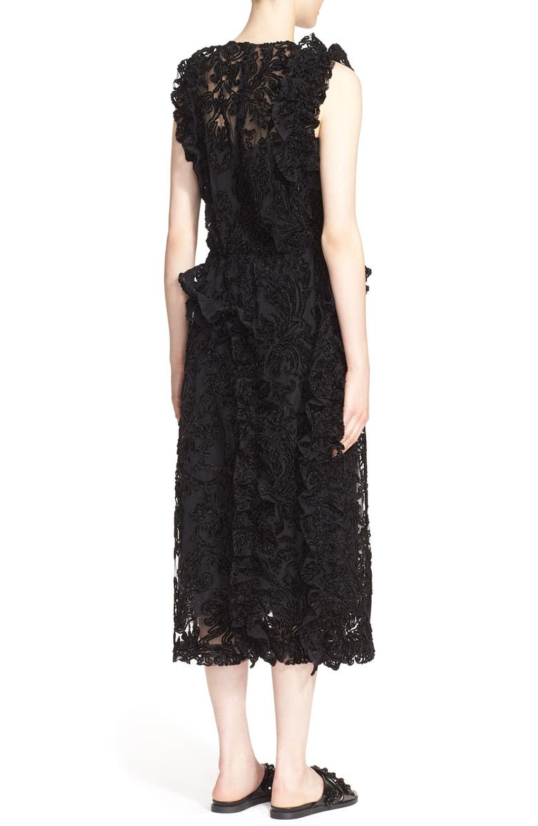 Simone Rocha Embroidered Chenille Dress, Alternate, color,