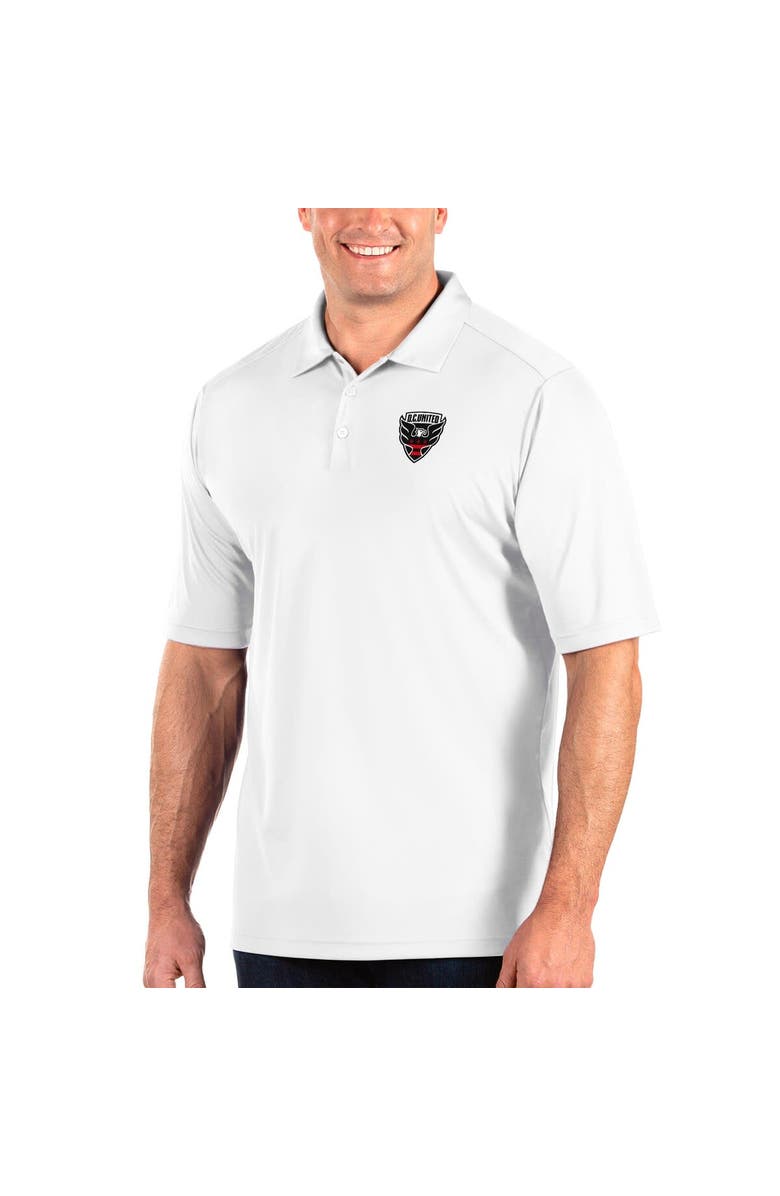 ANTIGUA Men's Antigua White D.C. United Big & Tall Tribute Polo, Alternate, color, 