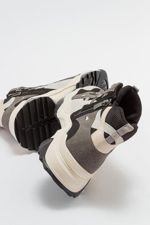 Prologue Shoes Lowel Sneaker Boot In Gray