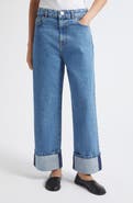 Róhe Rixt Turn-Up Baggy Jeans