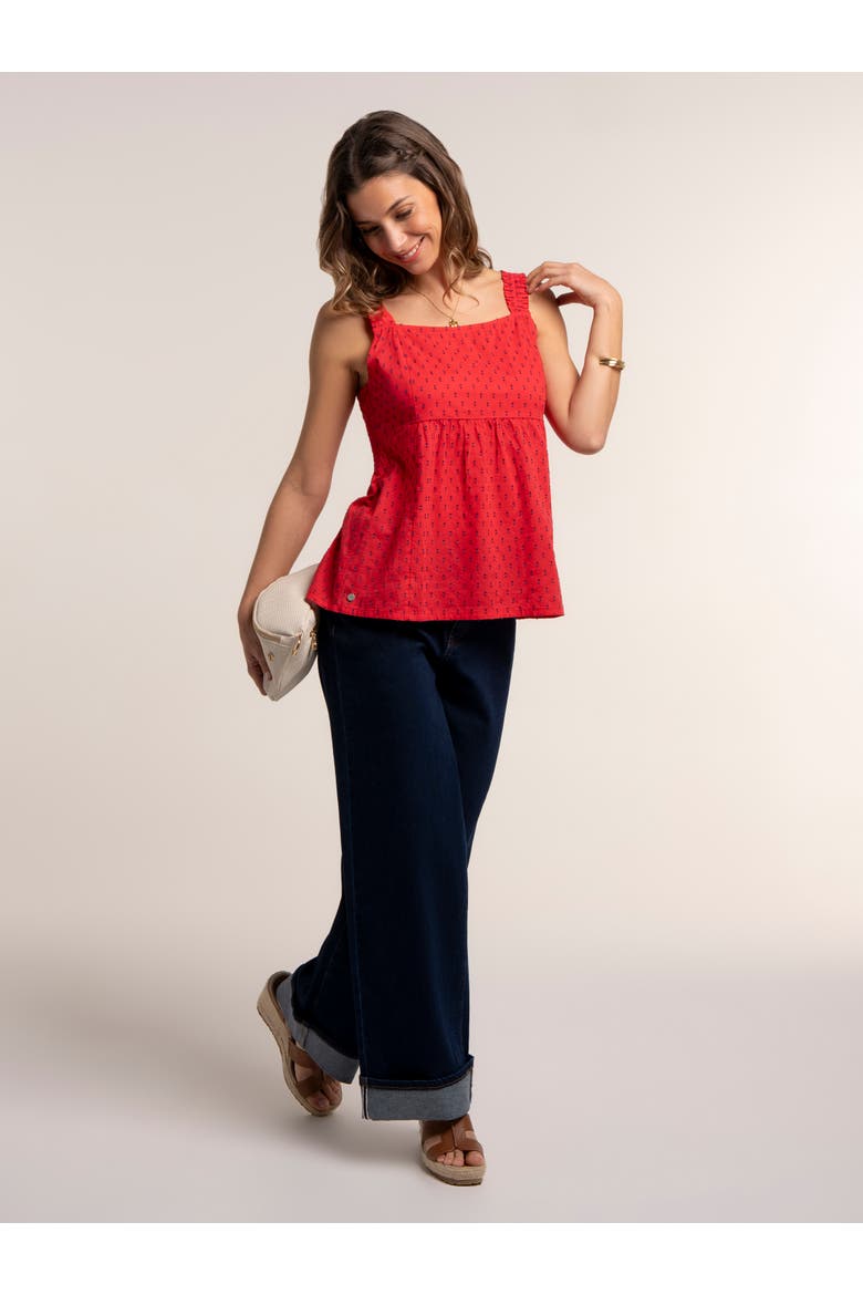 Giovana Blouse, Alternate, color, Red