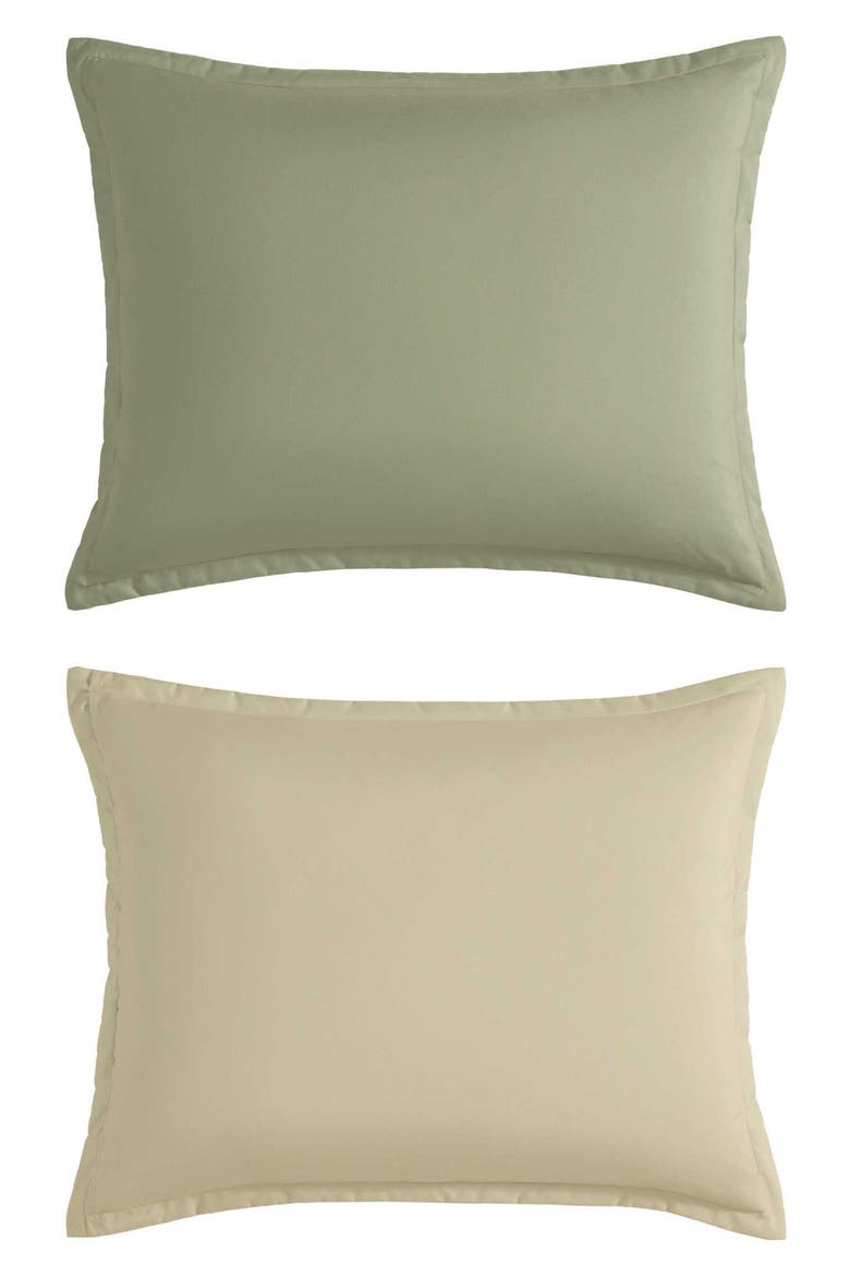 Connor Channel Stitch Comforter Set, Alternate, color, SOFT FERN GREEN
