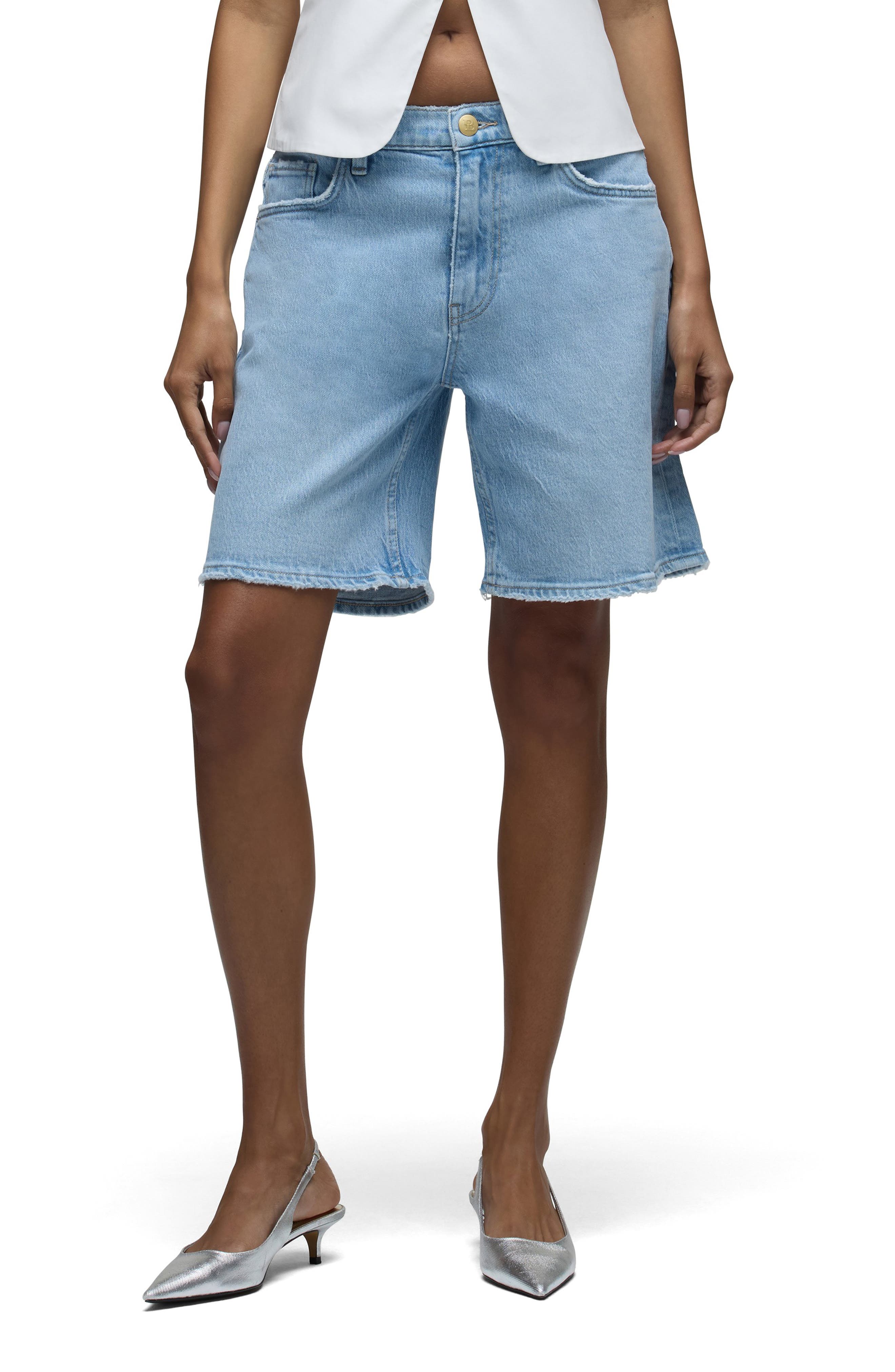 Hudson Jeans Bayou Boyfriend Shorts