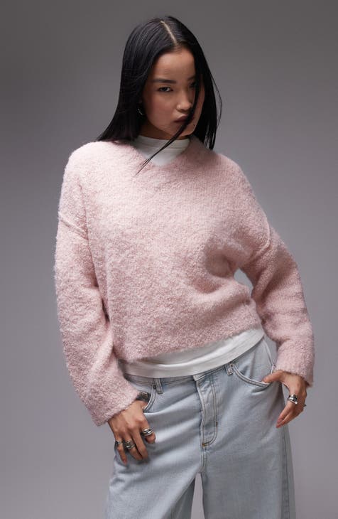 Nordstrom pink sweater best sale