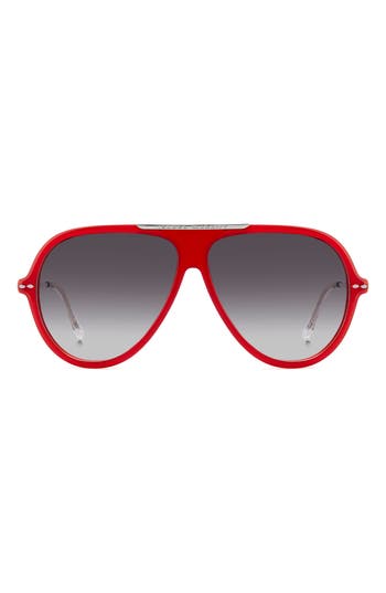 Isabel Marant 60mm Oversize Pilot Sunglasses