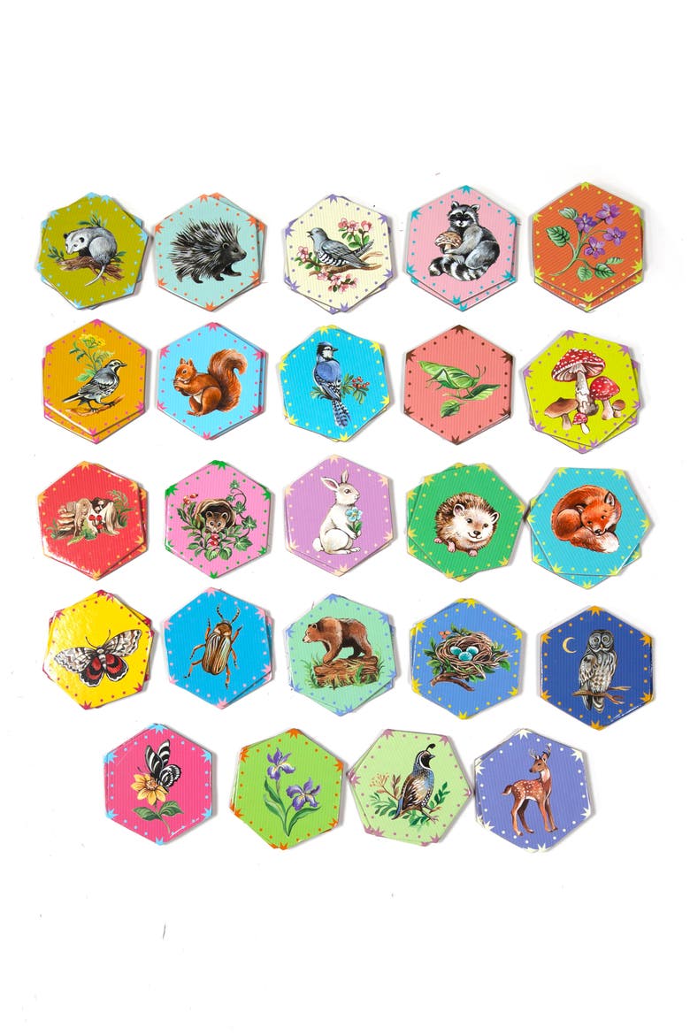 Life In a Meadow Memory & Matching Card Game, Alternate, color, MULTI
