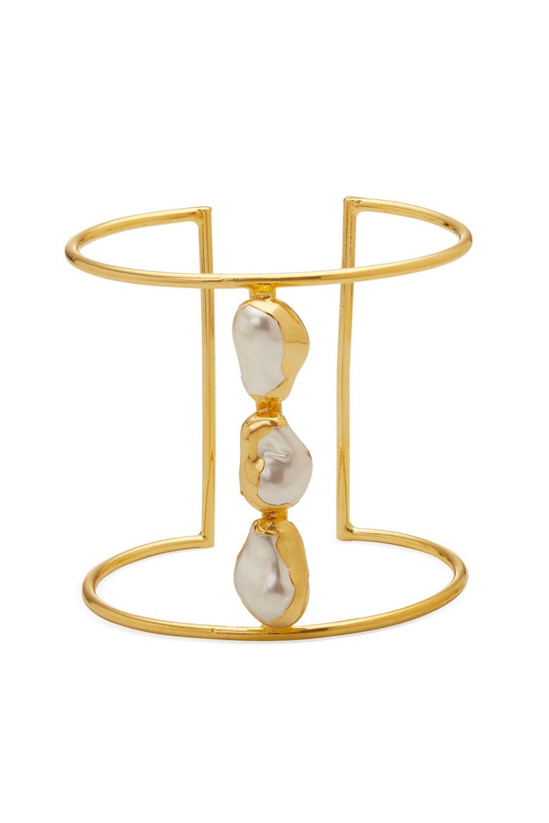 KORA BRACELET, Main, color, Gold Plated
