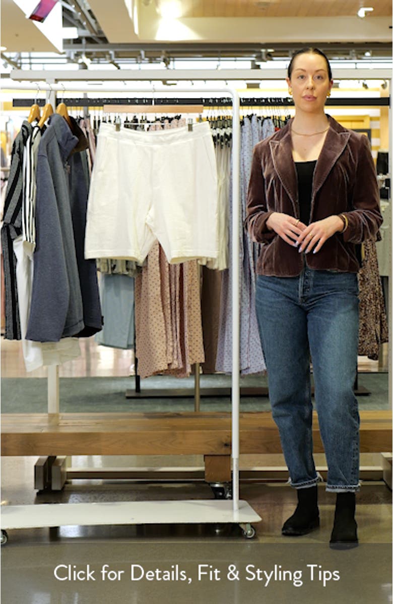 Structured Knit Shorts, sales video thumbnail