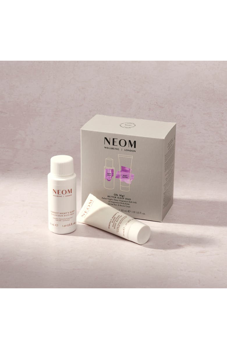 NEOM Wellbeing Oh Mg! Better Sleep Set $26 Value, Alternate, color, 
