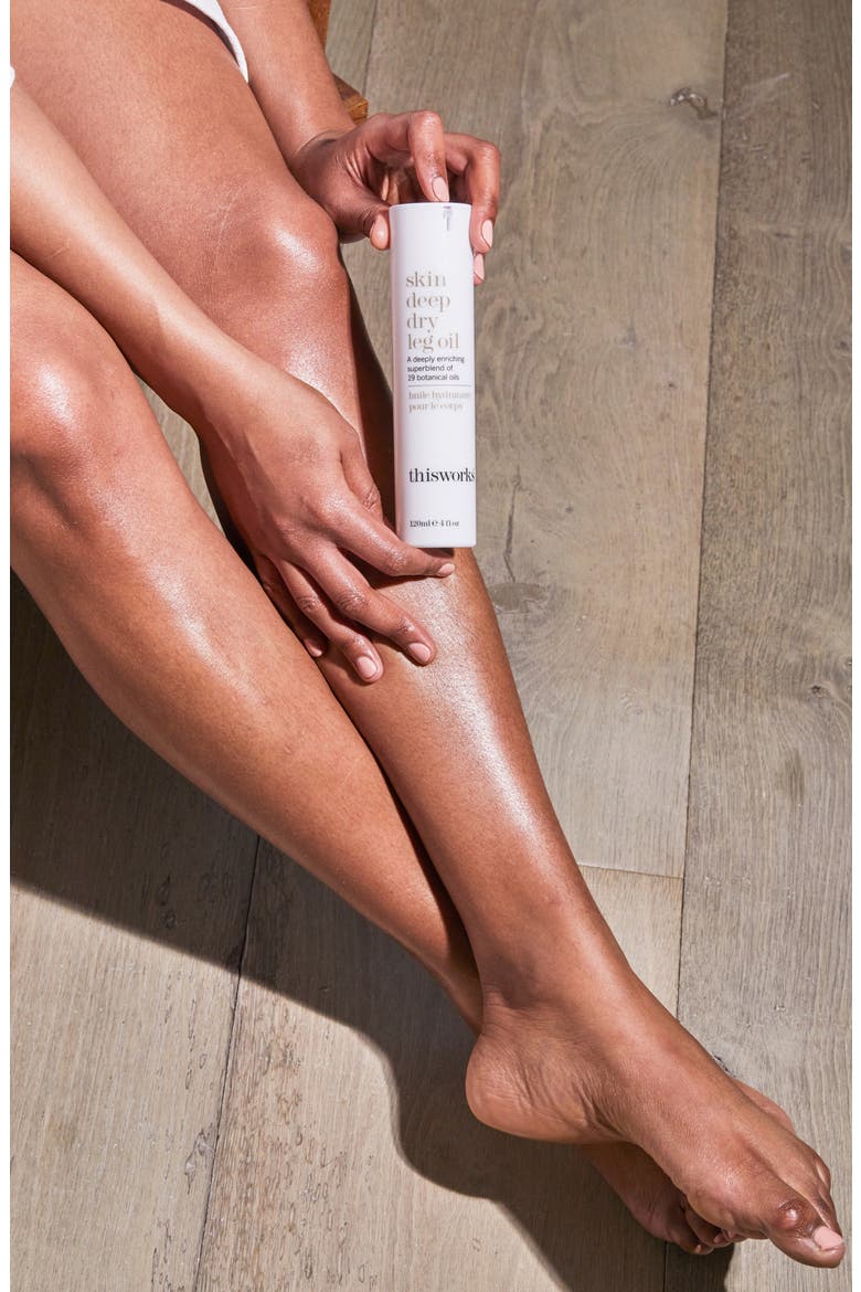 Skin Deep Dry Leg Oil, Alternate, color, NO COLOR