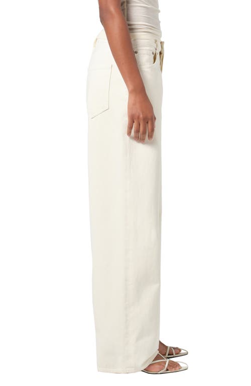Shop Agolde Low Slung Baggy Jeans In Solar
