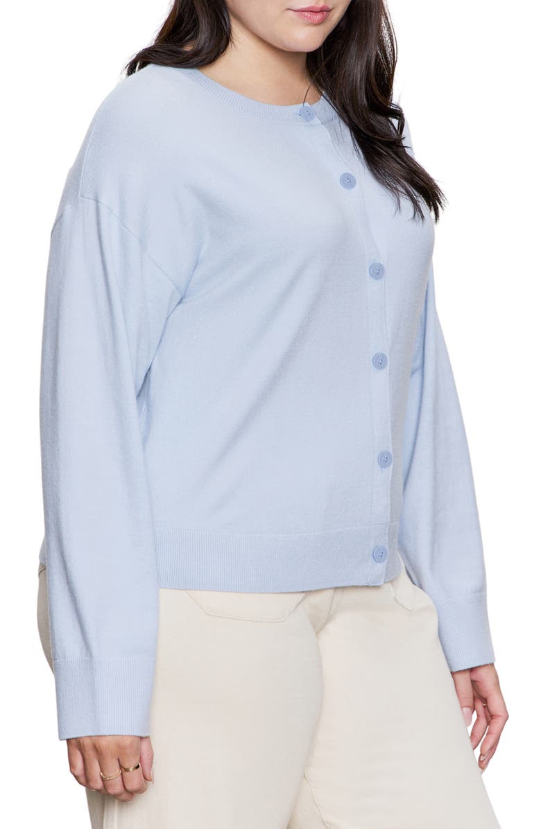 Sanctuary Must-Have Cardigan, Alternate, color, Sky Blue