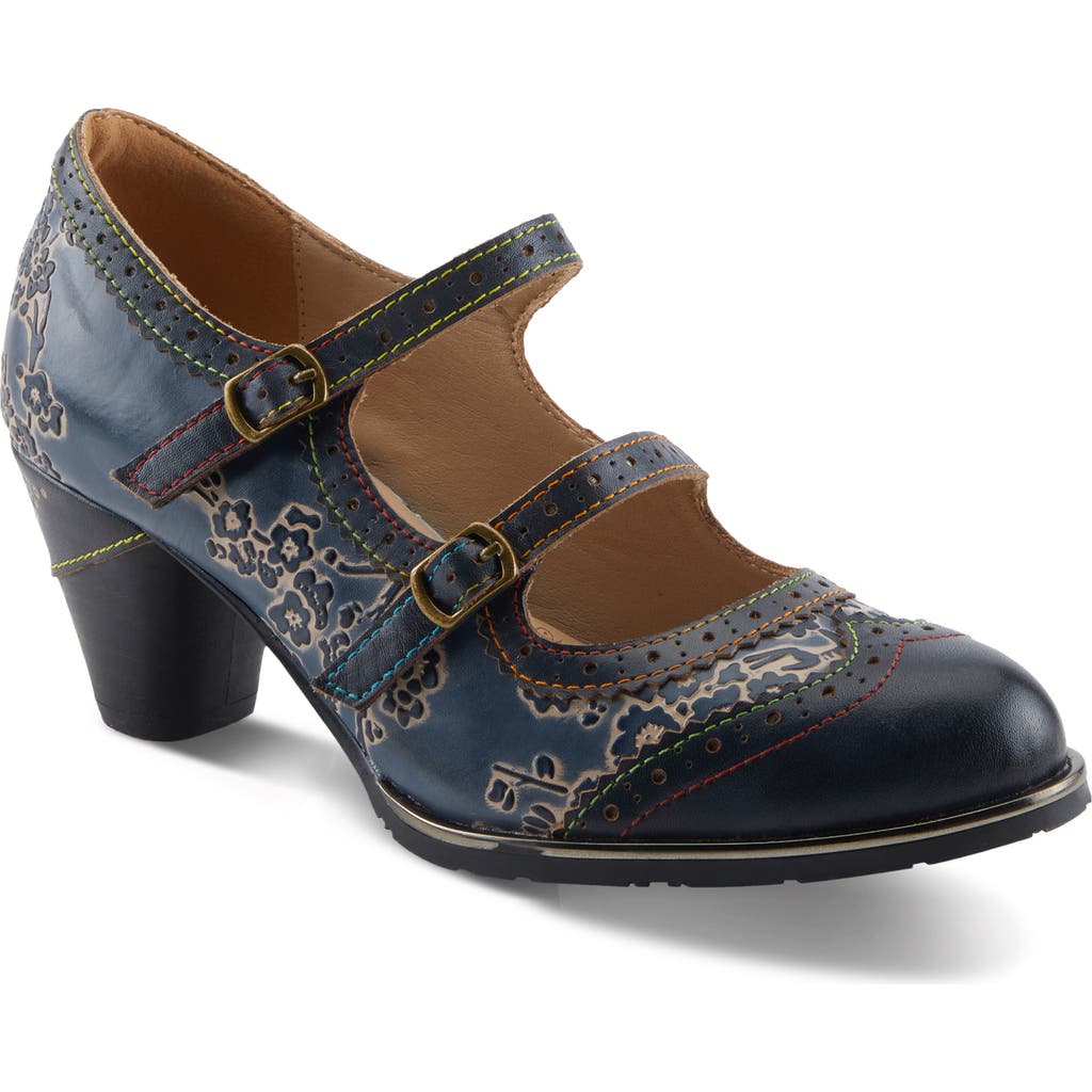 L'artiste By Spring Step Gaviria Mary Jane Pump In Black