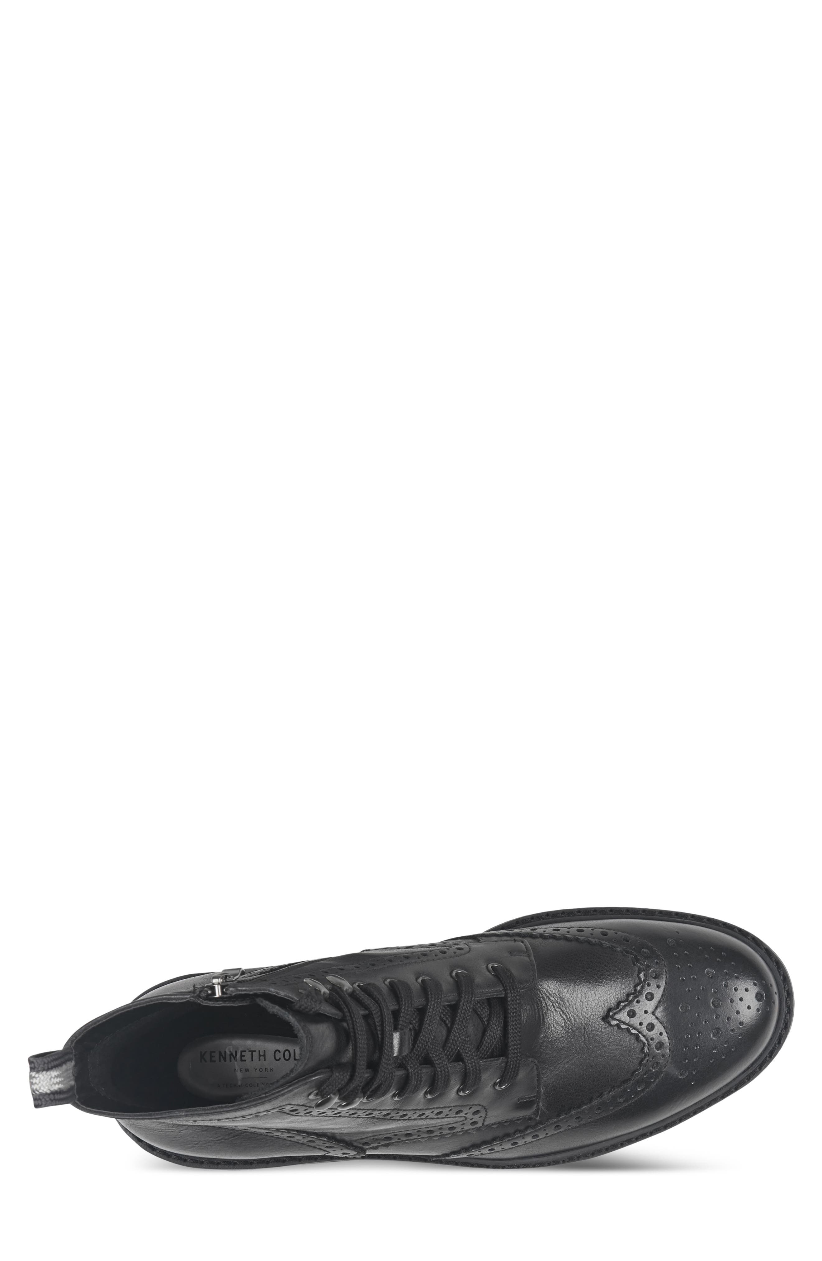 Todd Wingtip Boot, Alternate, color, BLACK LEATHER