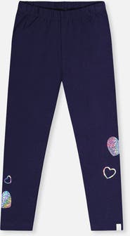 Deux par Deux Organic Cotton Soft Stretchy Glitter Leggings
