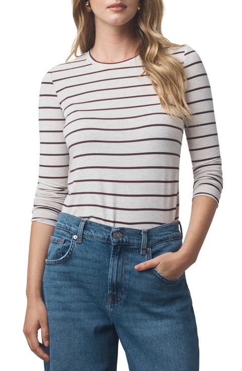 Stripe Long Sleeve Tee