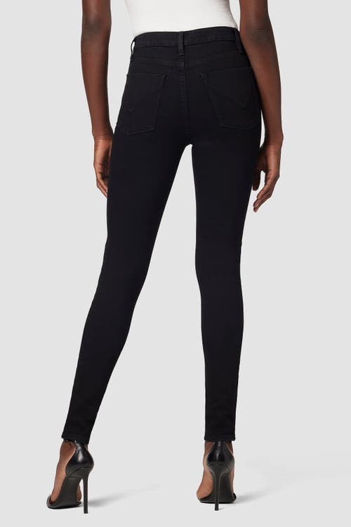 Hudson Jeans Barbara High Waist Skinny In Black