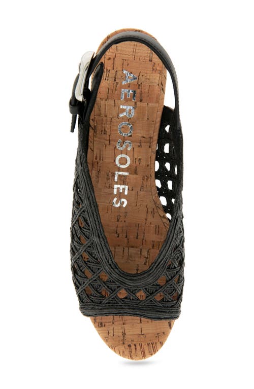AEROSOLES AEROSOLES CORNELIA SLINGBACK PLATFORM SANDAL