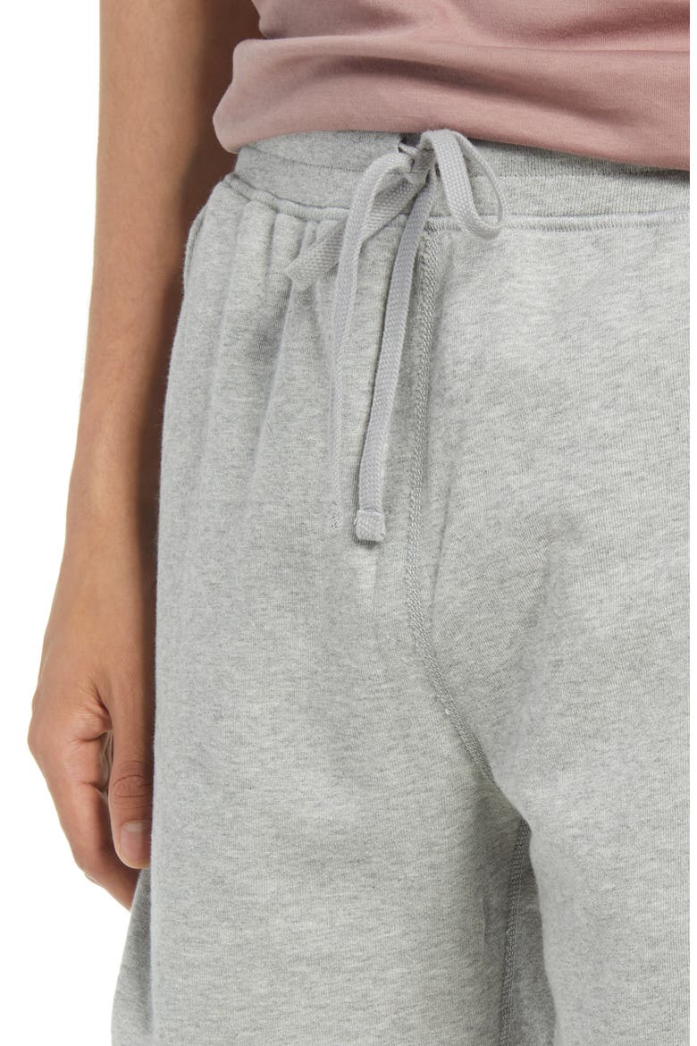 6-Inch Lightweight Terry Shorts, Alternate, color, HEATHER GY