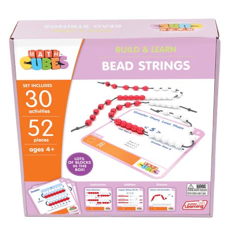 Mathcubes Bead Strings 30 Activity Set