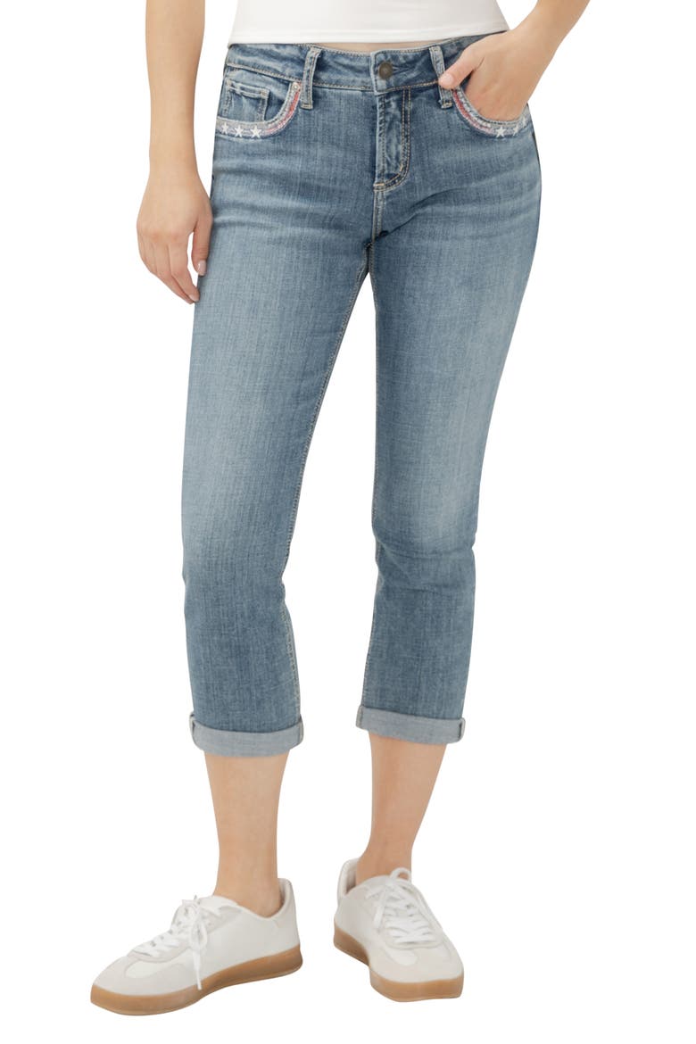 Elyse Capri Jeans, Main, color, FREEDOM