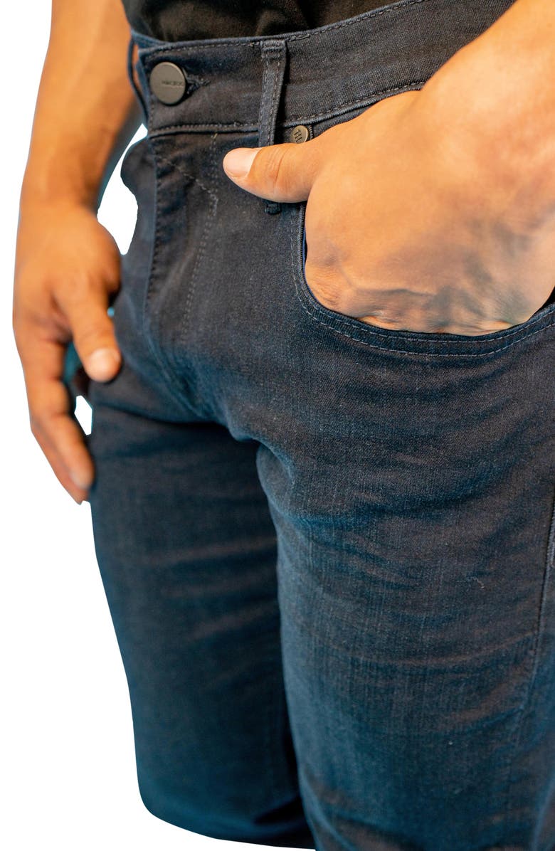 Maceoo Athletic Fit Stretch Jeans, Alternate, color, Blue