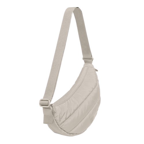 Got Bag Puffer Moon Bag Small In Scallop Monochrome