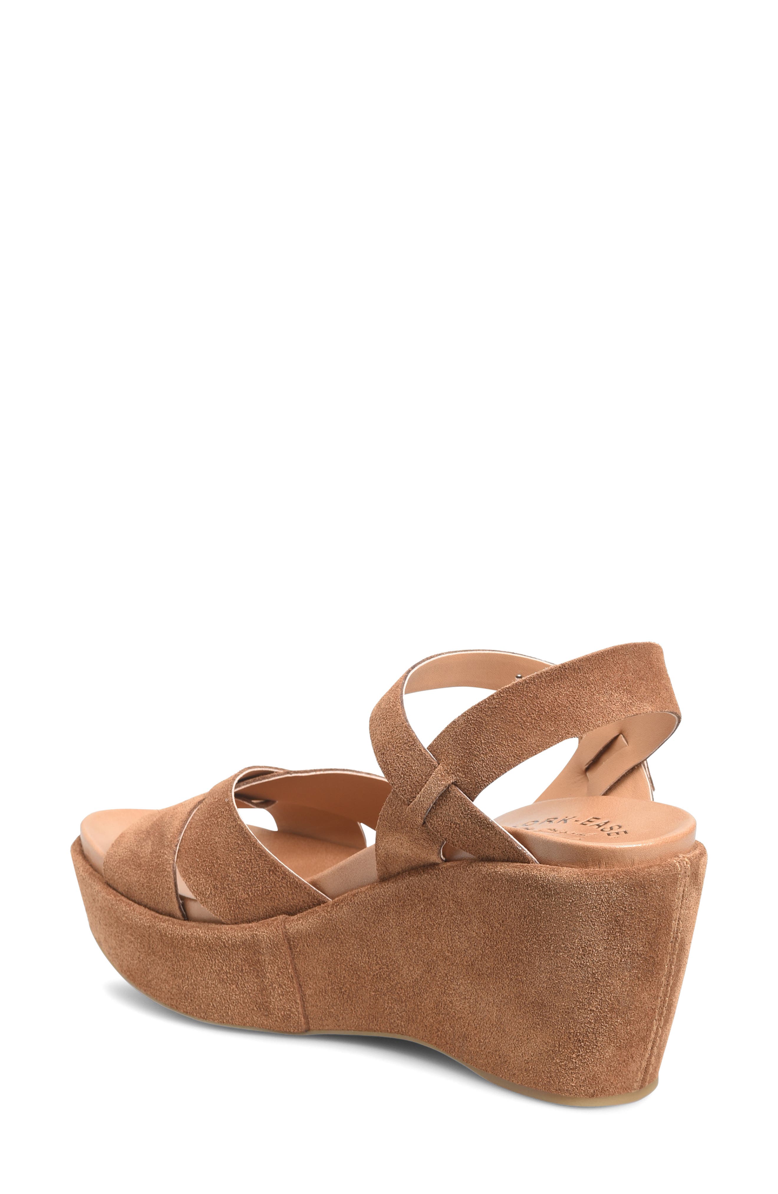 Kork-Ease<sup>®</sup> Ava 2.0 Platform Wedge Sandal, Alternate, color, Brown Suede