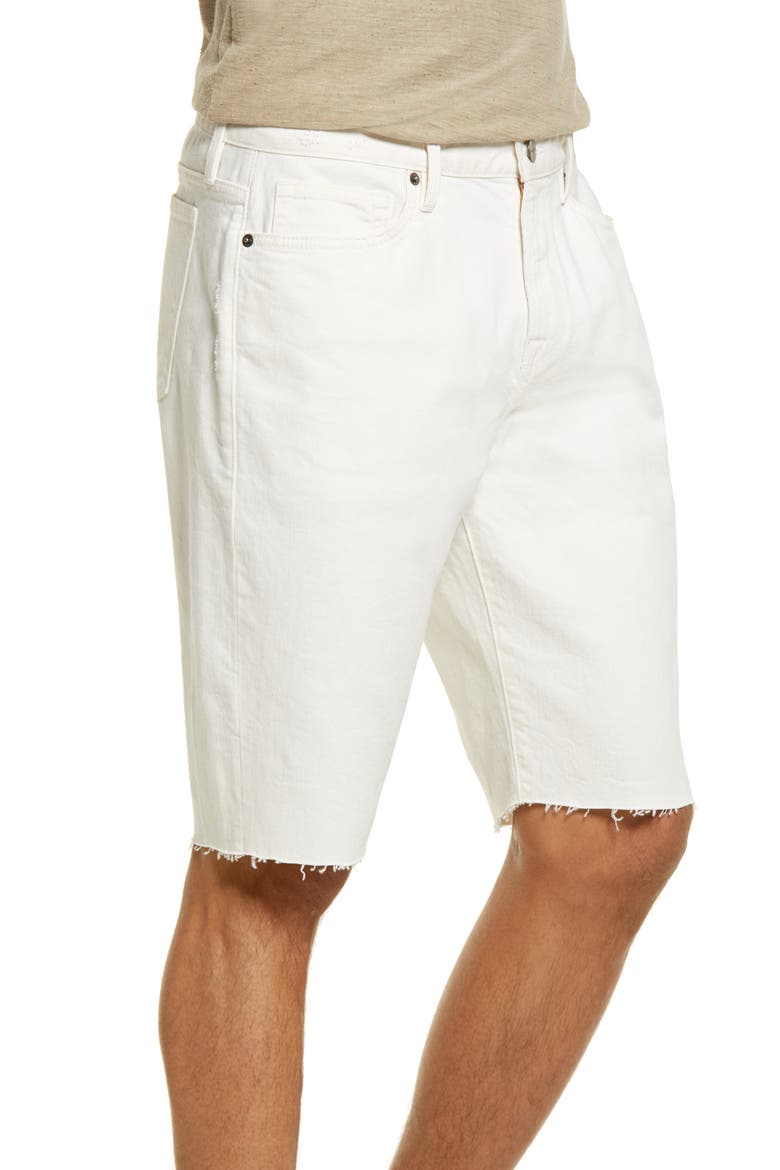 L’Homme Relaxed Cutoff Shorts, Alternate, color, AU NATURAL GRIND