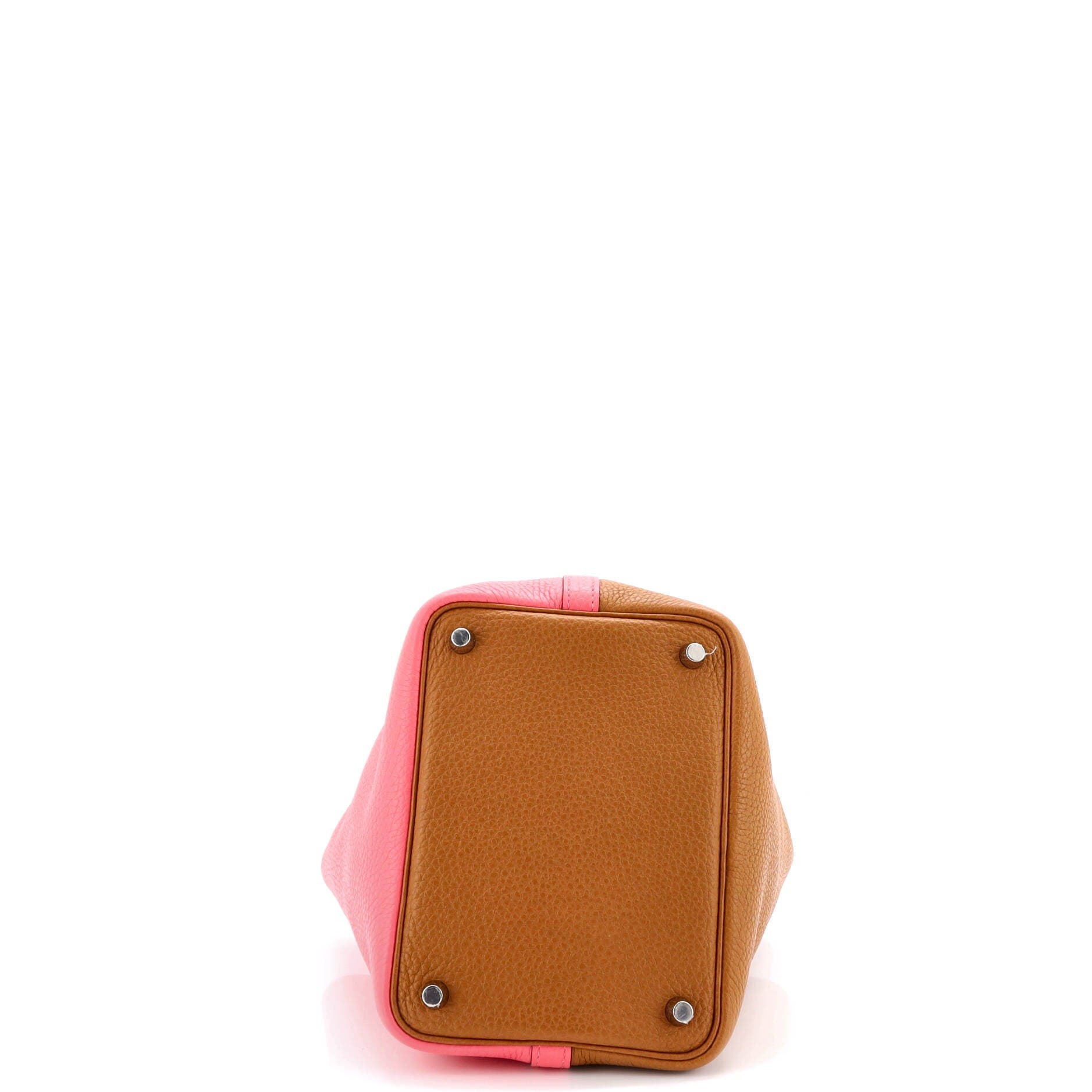 Pre-Owned Hermes Picotin Lock Bag Bicolor Clemence PM, Alternate, color, 