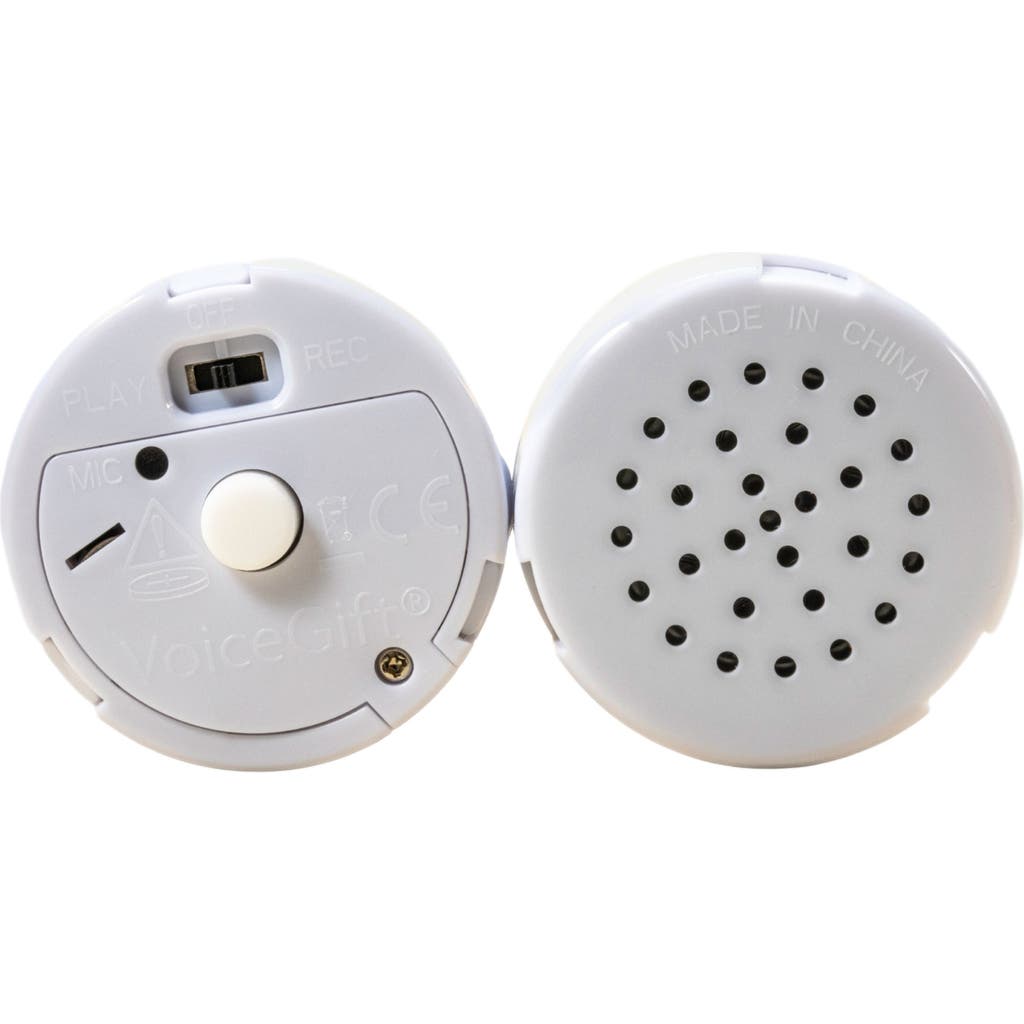 VoiceGift Mini-Me® OPEN Voice Recorder for Plush & Pillow in White at Nordstrom