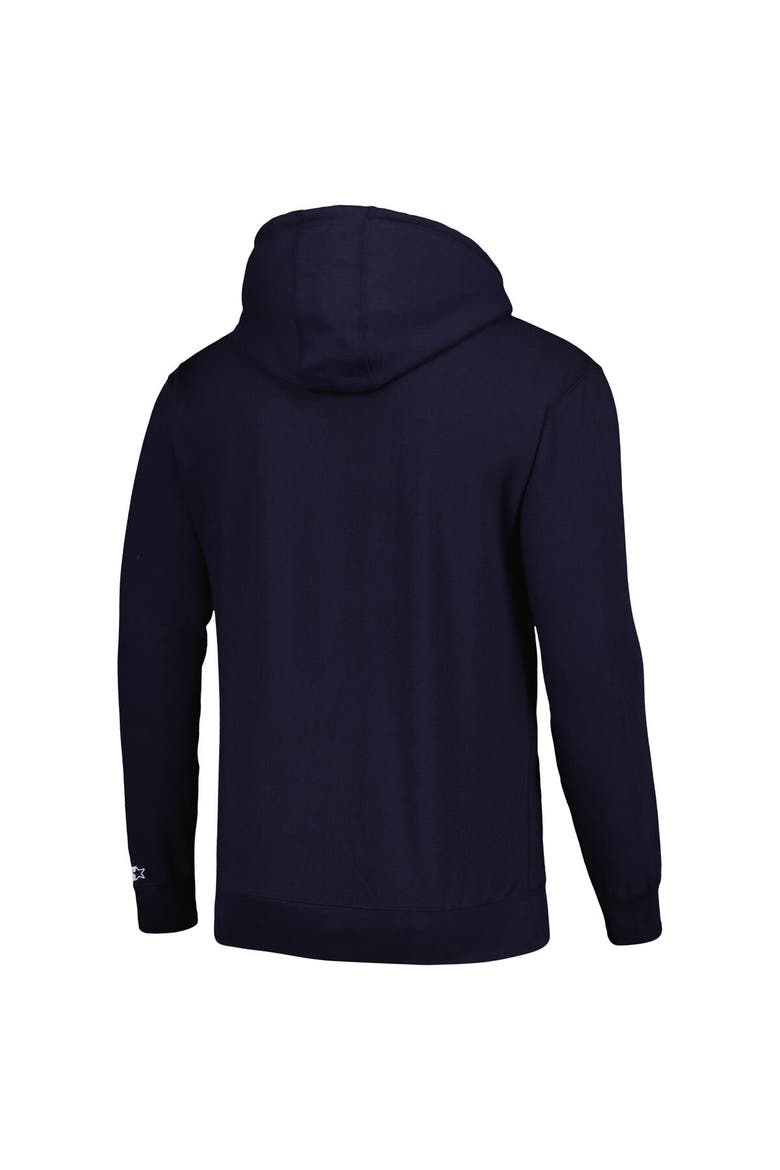 Men's Starter Navy Tennessee Titans Domestic Post Season Full-Zip Hoodie, Alternate, color, Navy