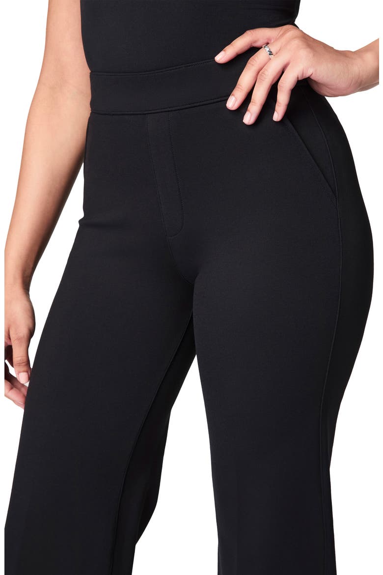 SPANXsupersmooth™ PerfectFit Ponte Wide Leg Pants, Alternate, color, CLASSIC BLACK
