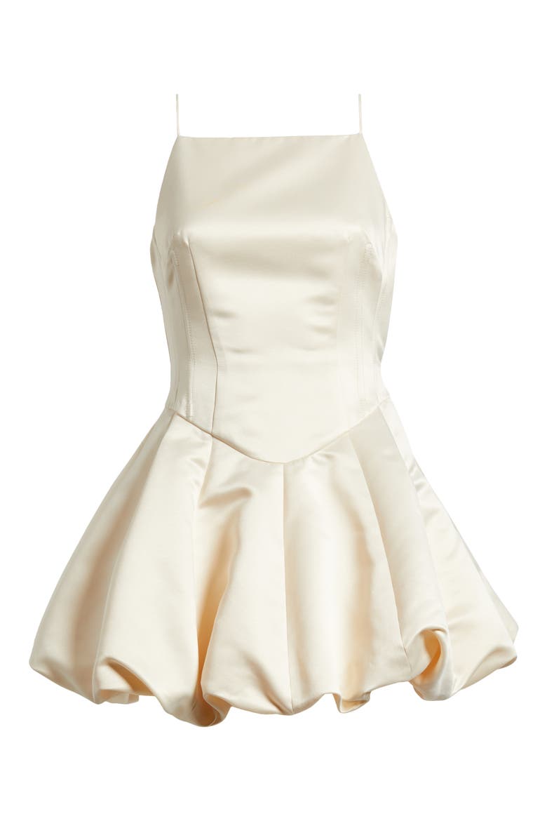 Jake Satin Minidress, Alternate, color, CHAMPAGNE
