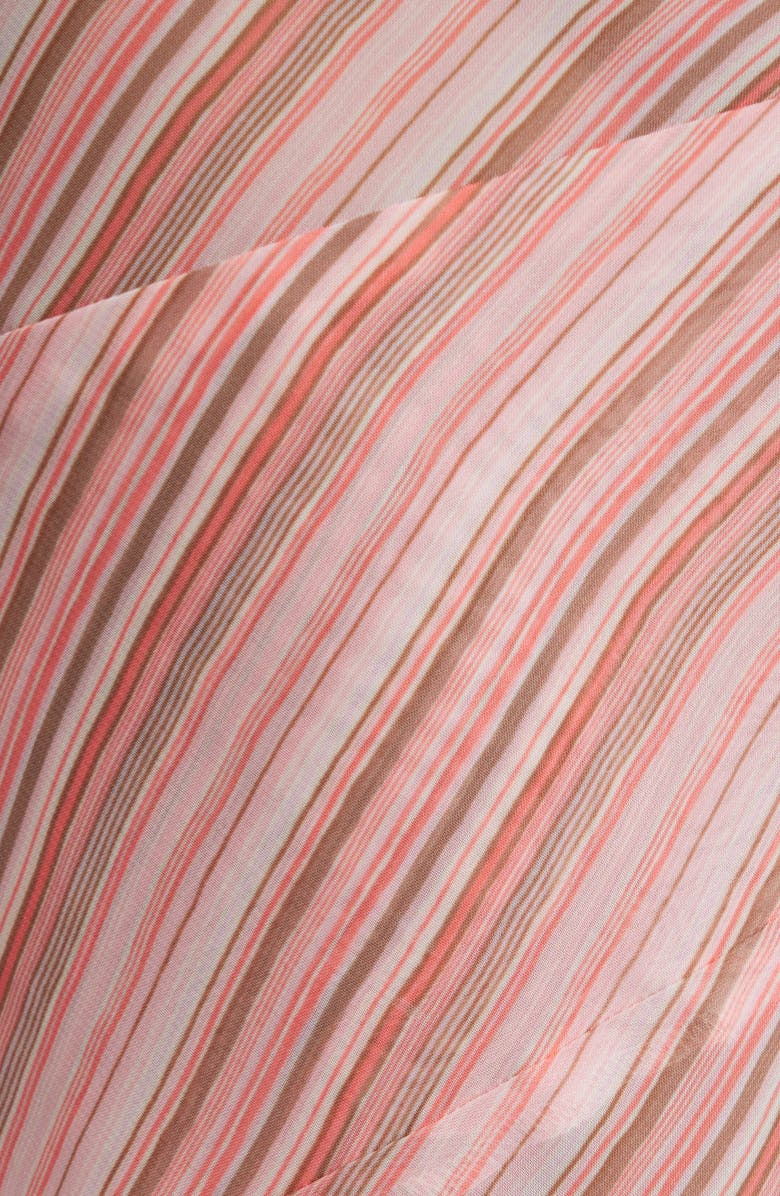 Bella Venice Harley Asymmetric Miniskirt, Alternate, color, Pink Stripe